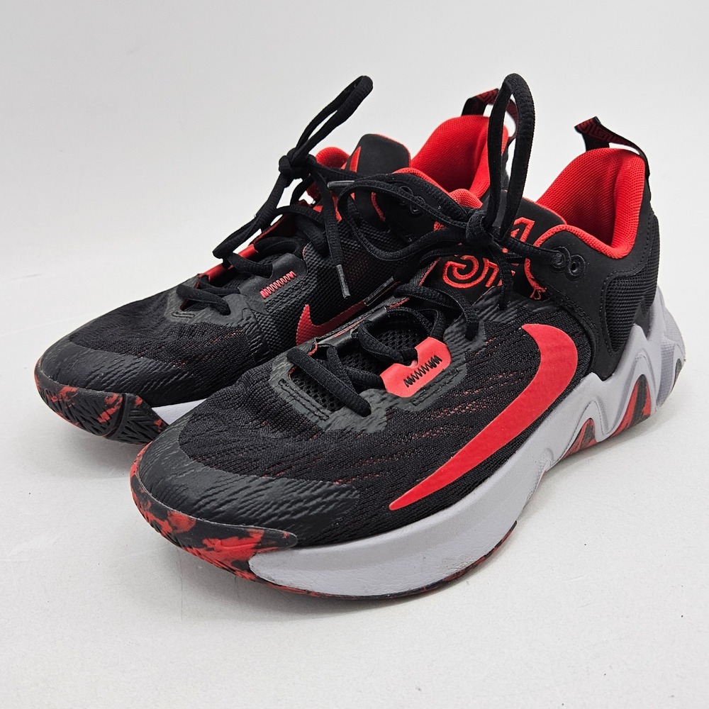 Nike Giannis Immortality 2 Mens 7 Black University Red Basketball DM0825-005 New